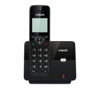 VTech CS2000 DECT bezdrôtový domáci telefón s identifikáciou volajúceho, čierny – nefunkčný, na súčiastky (stav: pozri 2. obrázok) 1
