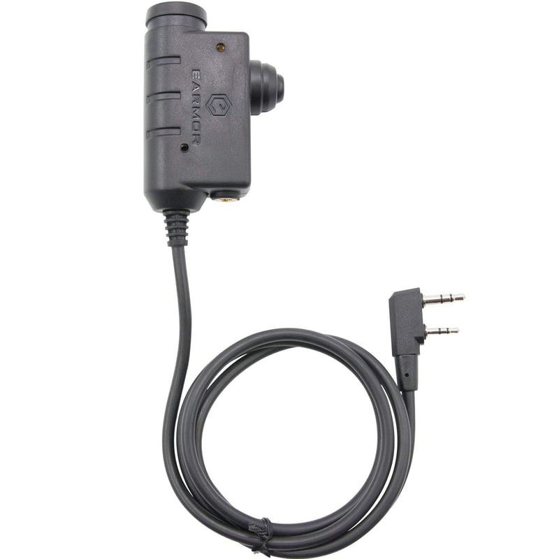 Kenwood kompatibilis OPSMEN taktikai fülvédő PTT adapter