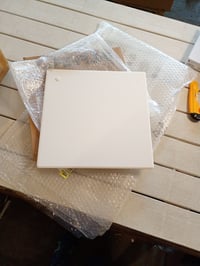 G3 Ferrari R10186PI Kordieritový kameň na pizzu 32x32 cm – Pre pec na pizzu s vymeniteľným kameňom G10186 a — Odštiepenie na rohu (stav: pozri 2. obrázok) 2