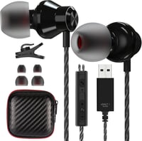 ACAGET USB Gamer Headset Mikrofonnal, Zajszűrős PC Fülhallgató 2.5m Kábellel 1