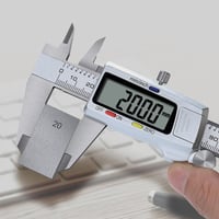 ZHAOMIMI Digitális Tolómérő 150mm Rozsdamentes Acélból - Nagy LCD Kijelzővel, 0,01mm Pontosság, Belső-Külső-Mélység Méréshez 4