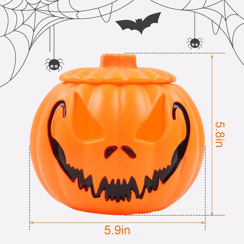 MaxEarn 12 LED-es Ködgenerátor - Háromszínű Halloween Tök Párásító, Ultrahangos Ködképző Fröccsenésgátlóval, Kerti Tó Szökőkút Dekoráció