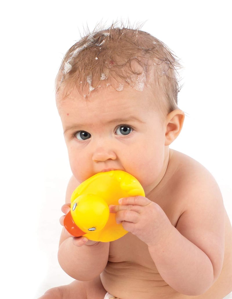 Playgro Fürdőjáték Készlet Kék/Zöld Színben - BPA-mentes Vízálló Babajáték Fürdéshez 2019-es Modell