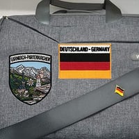 A-ONE Garmisch-Partenkirchen Jelzőpálca Szett Német Zászlóval és Bajor Jelvényekkel 8