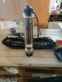 Ponorné čerpadlo T.I.P. AJ 4 Plus 55/50 z nehrdzavejúcej ocele – pre studne s Ø 10 cm, 3300 l/h, výtlačná výška 50 m, 5 bar 2