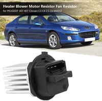 Peugeot 307 407 kompatibilis fűtőventilátor motor ellenállás és vezérlő egység 6