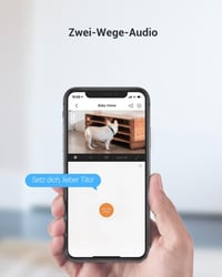 EZVIZ C6N 1080p WiFi IP Kamera - Beltéri Biztonsági Kamera Kétirányú Hanggal, Mozgásérzékeléssel, Éjjellátóval Kisállat és Baba Figyeléshez, 5