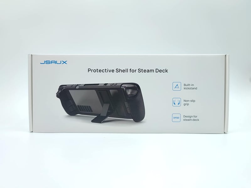 JSAUX Steam Deck védőtok állítható állvánnyal - Ütés- és karcálló