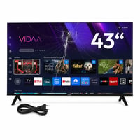 Televizor Smart 4K QLED Medion MD 843601, 43 inchi (108 cm), Dolby Vision HDR — defect, funcționează parțial: ecran spart (stare: vezi imaginea 2) 1