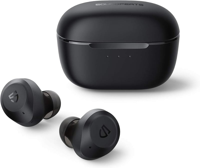 SoundPEATS T2 Hibrid ANC Bluetooth Fülhallgató, 4 Mikrofon, 30 Órás Üzemidő