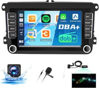 VW Golf, Polo, Passat Android 13 autórádió 7" érintőképernyővel, CarPlay, GPS, kamerával 1