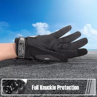 Alpinestars Fekete Motoros Kesztyű Érintőképernyős L-es Méret Teljes Védelemmel 4