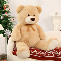 MorisMos Óriás Plüssmackó 130 cm - XXL Puha Barackszínű Teddy Maci, Ölelésre Tökéletes Ajándék Gyerekeknek, Lányoknak, Pároknak 7