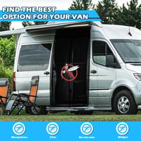Mercedes-Benz Sprinter magas tetős szúnyogháló, mágneses oldalajtó rovarháló 6