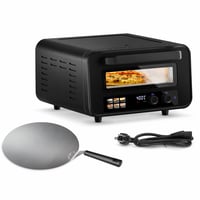Princess Pro Max Pizzasütő 112780 – 15 L, 400°C, 2100 W, digitális vezérlőpanel — törött pizzakő nélkül (állapot: lásd a 2. képet) 1