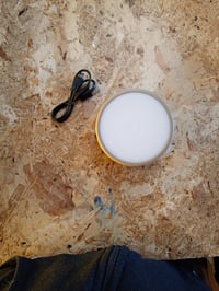 Brilliant LED stolna svjetiljka taupe, s mogućnošću prigušivanja, na baterije, prijenosna, za unutarnju upotrebu — bez nosivog stupa i donjeg dijela (stanje: vidi 2. sliku) 2