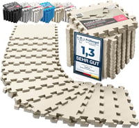 Puzzle rendszerű edzőszőnyeg szett - Fitnesz, jóga és tornagyakorlatok védőalátétje 1