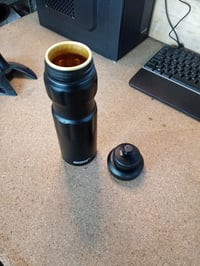 Bidon de ciclism din aluminiu SIGG WMB Sports, negru, 0,75 L – stare uzată (stare: vezi imaginea 2) 2