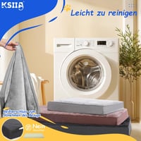 KSIIA Ortopédikus Kutyaágy Nagy Kutyáknak XL Szürke Mosható Párna 105x70cm 5