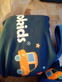 Detská plávacia vesta Gogokids s rukávnikmi a nastaviteľnými popruhmi, pre chlapcov a dievčatá, od 3 do 6 rokov, 19 – 30 kg, vesta na učenie plávania 4