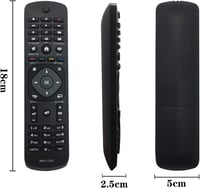 FOXRMT Univerzális Távirányító Philips TV-hez - Kompatibilis Minden 4K, UHD, HDR, Smart TV Modellel - Egyszerű Használat 10m Hatótávval 6