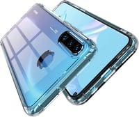 Huawei P30 Lite átlátszó, vékony TPU tok - Uluck sárgulás-gátló védőtok 3