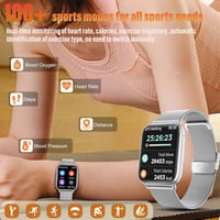 SLOKSFil Női Okosóra 1.83" Érintőkijelzővel - Fitness Óra Telefonhívás Funkcióval, Vérnyomás- és Pulzusmérő, 120+ Sportmód, IP68 Vízálló 3
