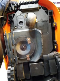 Robotska kosilica WORX Landroid WR165E za površine do 500 m² s WiFi-jem i Bluetoothom — bez baterije i dodataka (stanje: vidi 2. sliku) 3