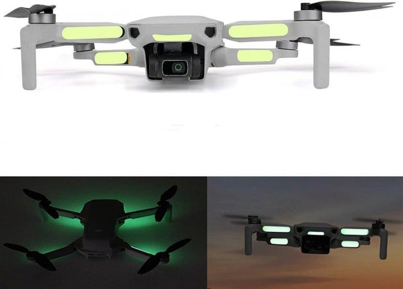 DJI Mavic és Mini drónokhoz 20db fényvisszaverő matrica szett - Újracsomagolt