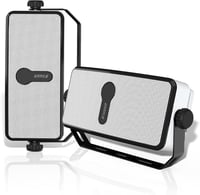 Inwa MZ511 Bluetooth Kültéri Hangszóró Szett - IPX5 Vízálló, Falra Szerelhető, 20W, Szinkronizálható, Mobil és Echo Dot Kompatibilis (2 db) 1