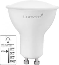 Lumare GU10 LED Spot 4W, Meleg Fehér, 5db - Energiatakarékos, 35W-os Helyettesítő 3