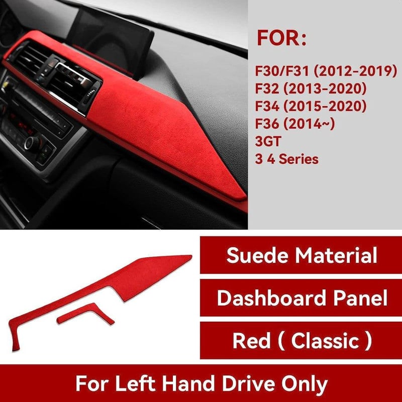 BMW F30 F31 F32 F34 F36 Piros Szellőzőrács Matrica 3-4 Sorozathoz