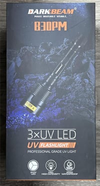 DarkBeam 365nm UV lámpa 36W - Erős fekete fény állatvizeletre, szivárgásra, ásványokra 8