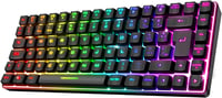 Spirit of Gamer vezeték nélküli Bluetooth TKL gamer billentyűzet, spanyol QWERTY, 65% kompakt 1