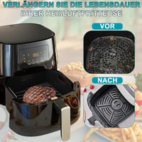 Philips XL, COSORI, Cecotec légkeveréses sütő szilikon tartozékkészlet 21cm - 4 db 5