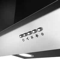 CIARRA CBCB6736C 60 cm-es Páraelszívó 380 m³/h LED Világítás Rozsdamentes Acél Fali 6