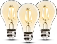 Philips E27 Meleg Fehér LED Izzó 3db, 450lm, 2700K 1