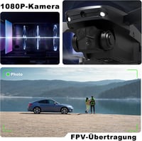 TTROARDS TT19 Mini Drón 1080p Kamerával - 180° Akadályérzékelés, 40 km/h Sebesség, 5G WiFi, Állítható Kamera, Összecsukható Quadcopter Kezdő 5