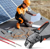 Preciva Napelem Krimpelő Fogó 2.5/4.0/6.0mm² PV Kábelekhez 7