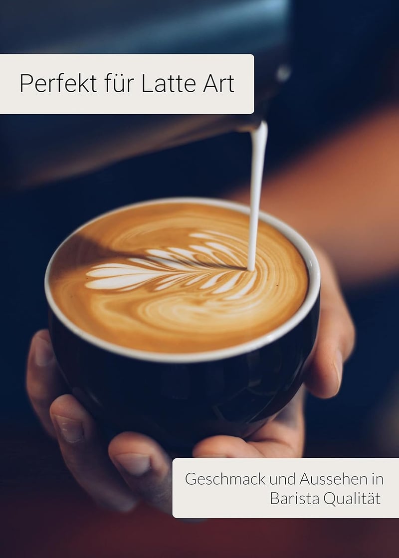 Lambda Coffee Rozsdamentes Acél Barista Tejkiöntő 350 ml - Tejhabosító Kancsó Latte Art Készítéséhez, Mosogatógépben Mosható