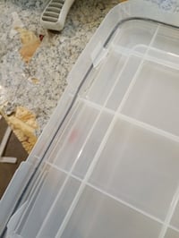 Set 4 cutii de depozitare ermetice Iris Ohyama AT-L, 50L, negru — defect, funcționalitate parțială: capac și garnitură de etanșare deteriorate (stare: vezi imaginea 2) 9