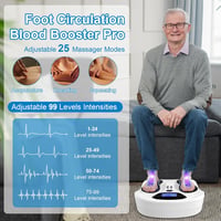 Creliver Medic Pro EMS & TENS Lábkeringés Serkentő - 99 Fokozat, 25 Mód, Neuropátia Ellen 2