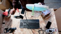 Megcdtr rotirajuća kutija za grickalice, 5 odjeljaka, posuda za pohranu s ručkom za nošenje – 18 cm, zelena 9