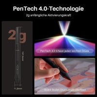 HUION Kamvas 16 Gen 3 Grafikus Rajztábla 15,8" 2.5K QHD Kijelzővel, Tükröződésmentes Üveggel, 99% sRGB, PenTech 4.0, 16384 Nyomásérzékenység 6