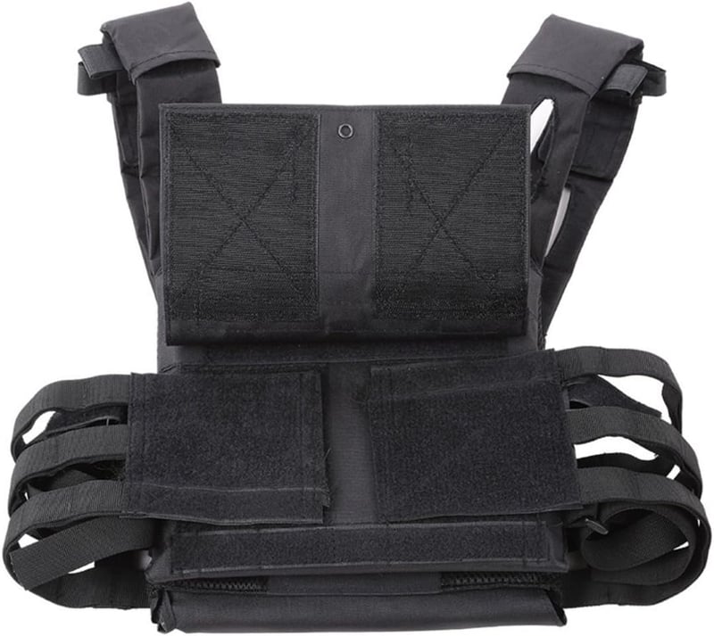 QMFIVE Taktikai Airsoft Mellény - Sivatagi MOLLE Rendszerű JPC Harcászati Felszerelés