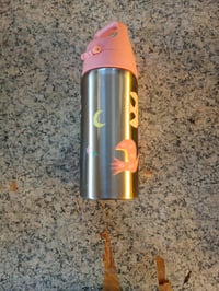 Termos pentru copii SIGG Shield Therm One Fly Away, 0,5 l, oțel inoxidabil, pasăre roz — utilizat (stare: vezi a 2-a imagine) 2