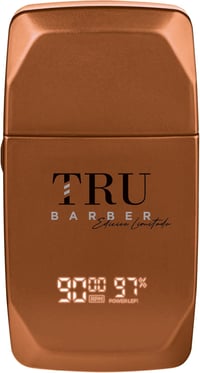 TRU BARBER 9000 RPM-es professzionális vezeték nélküli hajnyíró és borotva LED kijelzővel 2
