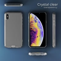 Apple iPhone X/XS Átlátszó Védőtok - Ütésálló TPU Kerettel 4