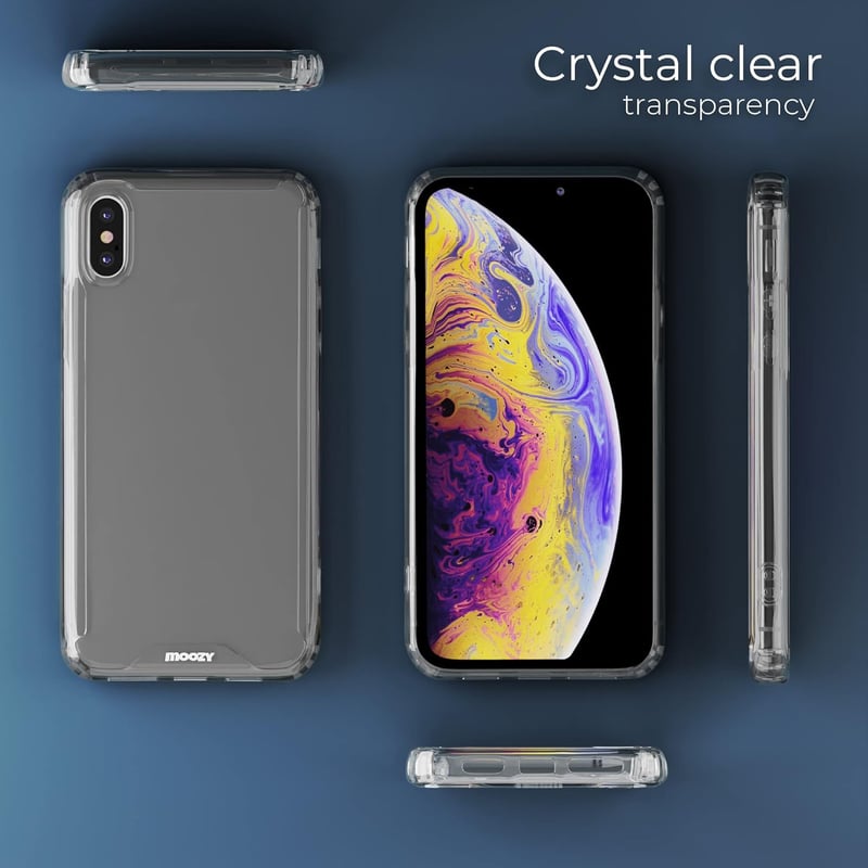 Apple iPhone X/XS Átlátszó Védőtok - Ütésálló TPU Kerettel