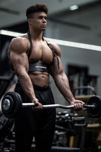 Fitgriff Arm Blaster - Fekete Bicepsz Izolátor Edzőeszköz Testépítőknek 4